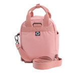 Shoulder bag with handle pink